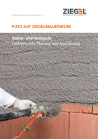 Putz auf Ziegelmauerwerk