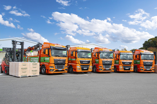 LKW Flotte Ziegelwerk Bellenberg